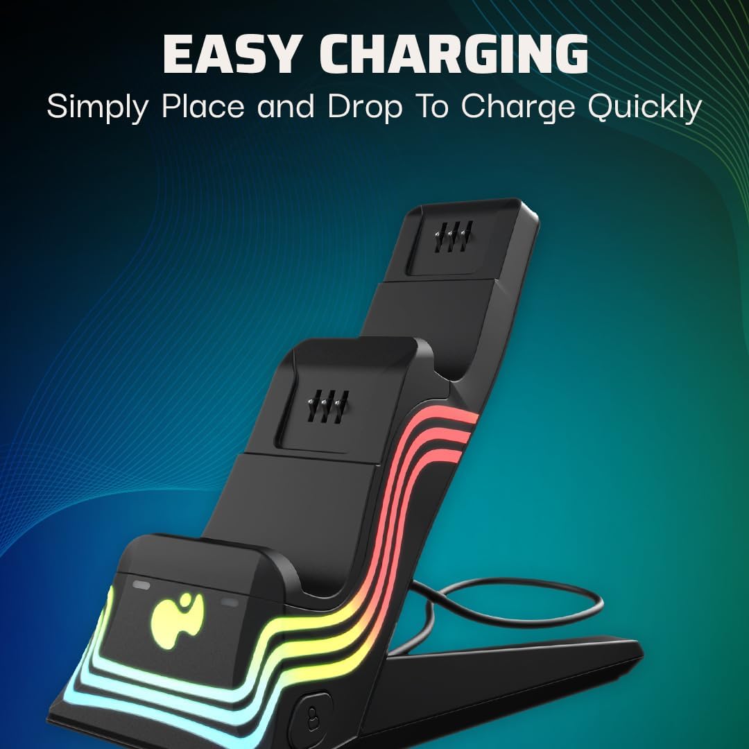 PDP Afterglow™ Wave Dual Charger - Xbox - Console Accessories by PDP The Chelsea Gamer