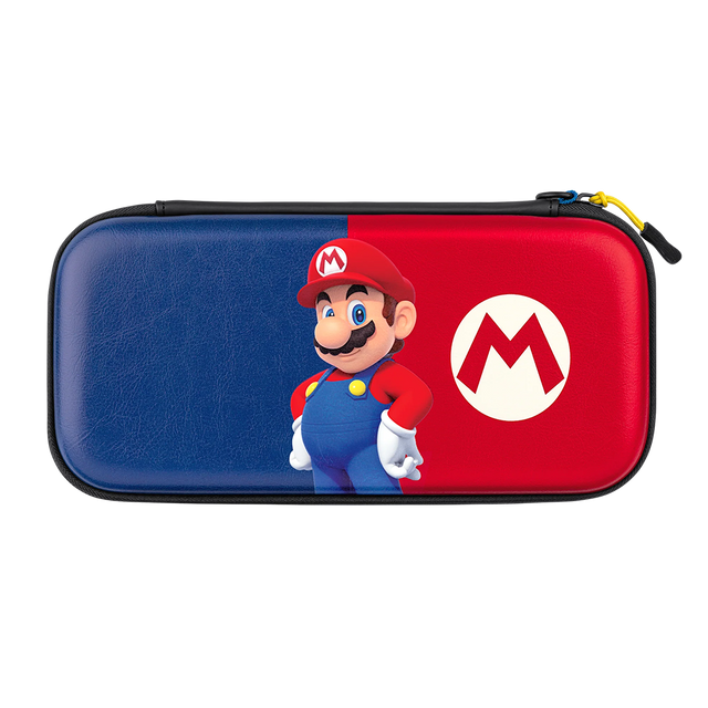 PDP - Mario Colourblock Travel Deluxe Case - Console Accessories by PDP The Chelsea Gamer