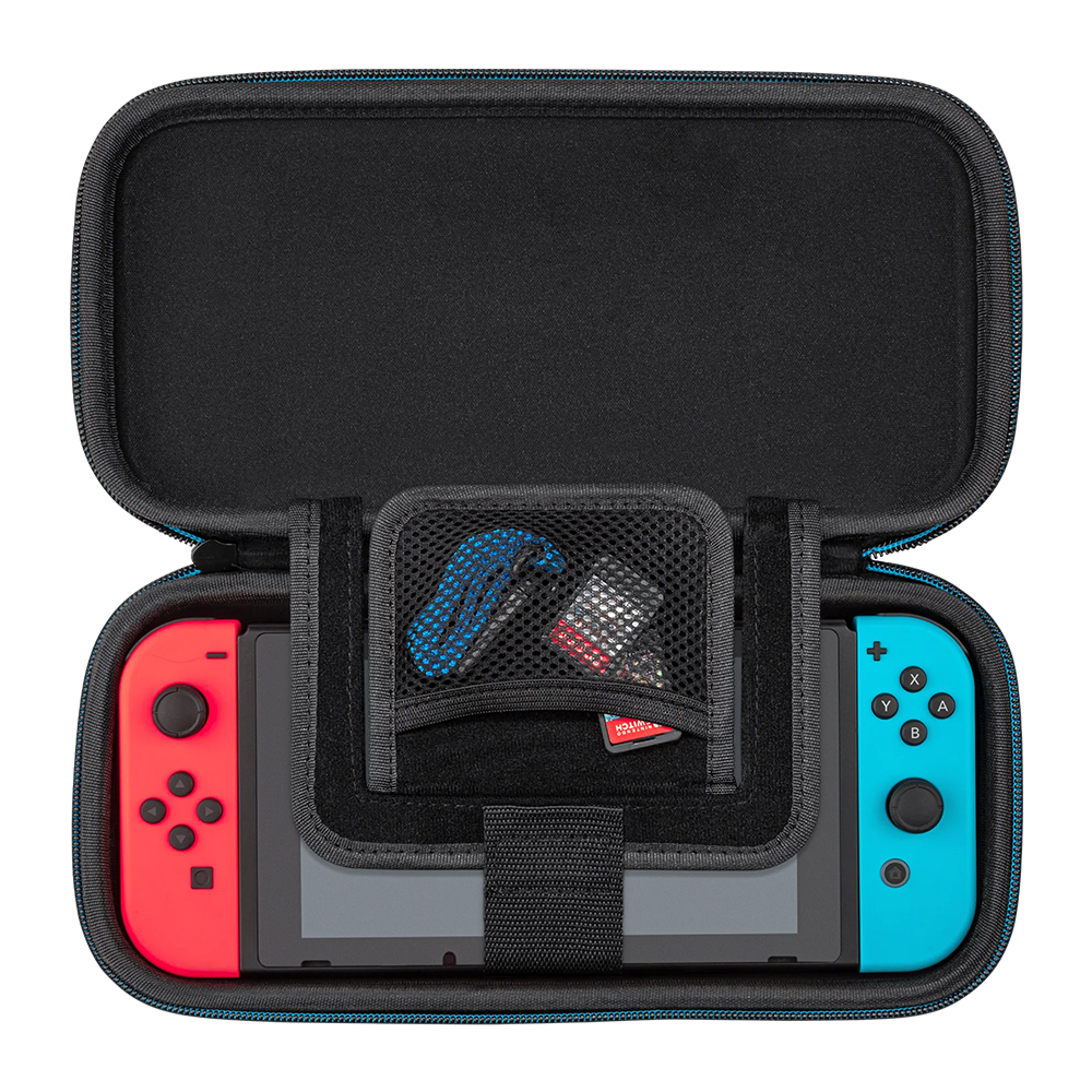 PDP - Mario Colourblock Travel Deluxe Case - Console Accessories by PDP The Chelsea Gamer