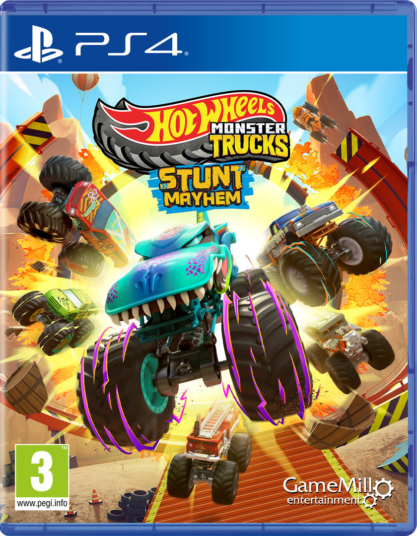 Hot Wheels Monster Trucks: Stunt Mayhem™ - PlayStation 4 - Video Games by GameMill Entertainment The Chelsea Gamer