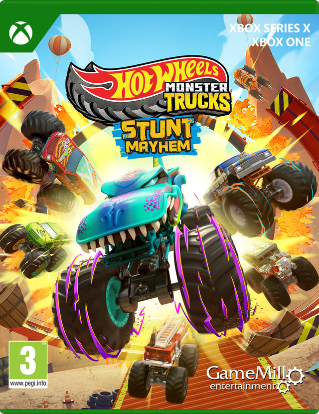 Hot Wheels Monster Trucks: Stunt Mayhem™ - Xbox - Video Games by GameMill Entertainment The Chelsea Gamer