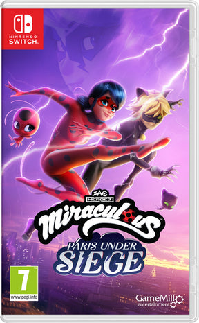 Miraculous: Paris Under Siege - Nintendo Switch - Video Games by GameMill Entertainment The Chelsea Gamer