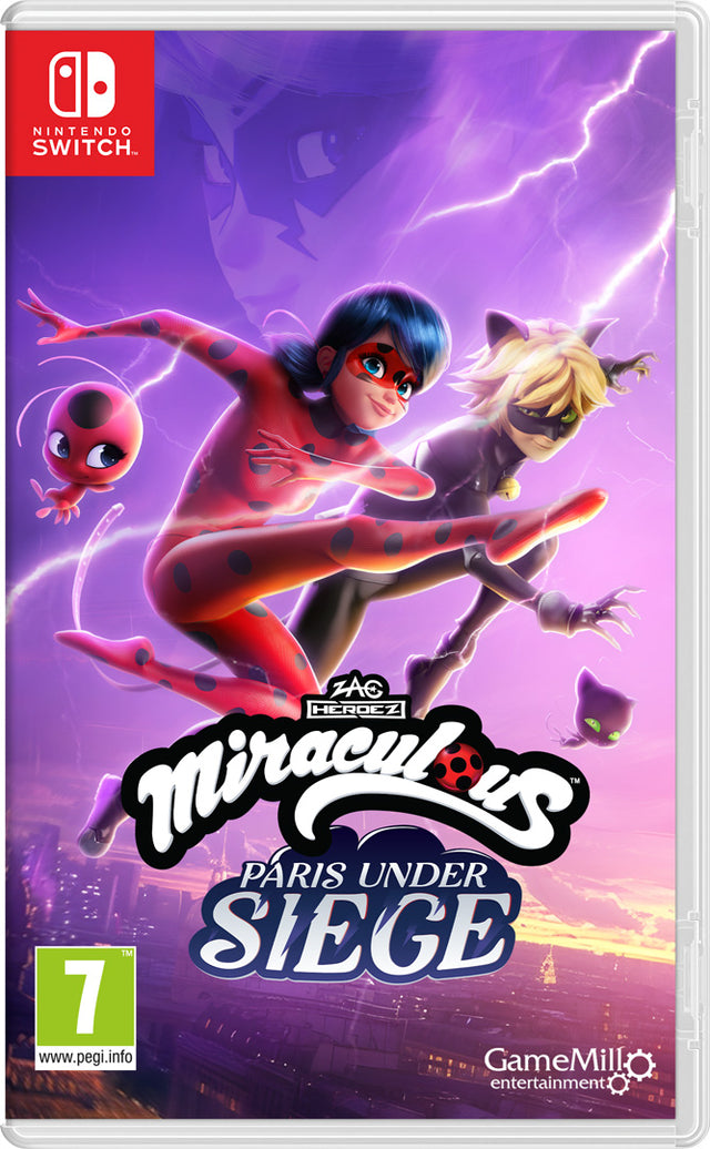 Miraculous: Paris Under Siege - Nintendo Switch - Video Games by GameMill Entertainment The Chelsea Gamer