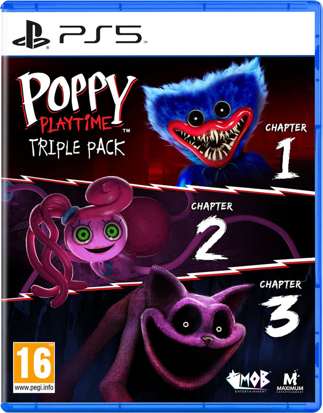 Poppy Playtime Triple Pack - PlayStation 5 - Video Games by Maximum Games Ltd (UK Stock Account) The Chelsea Gamer
