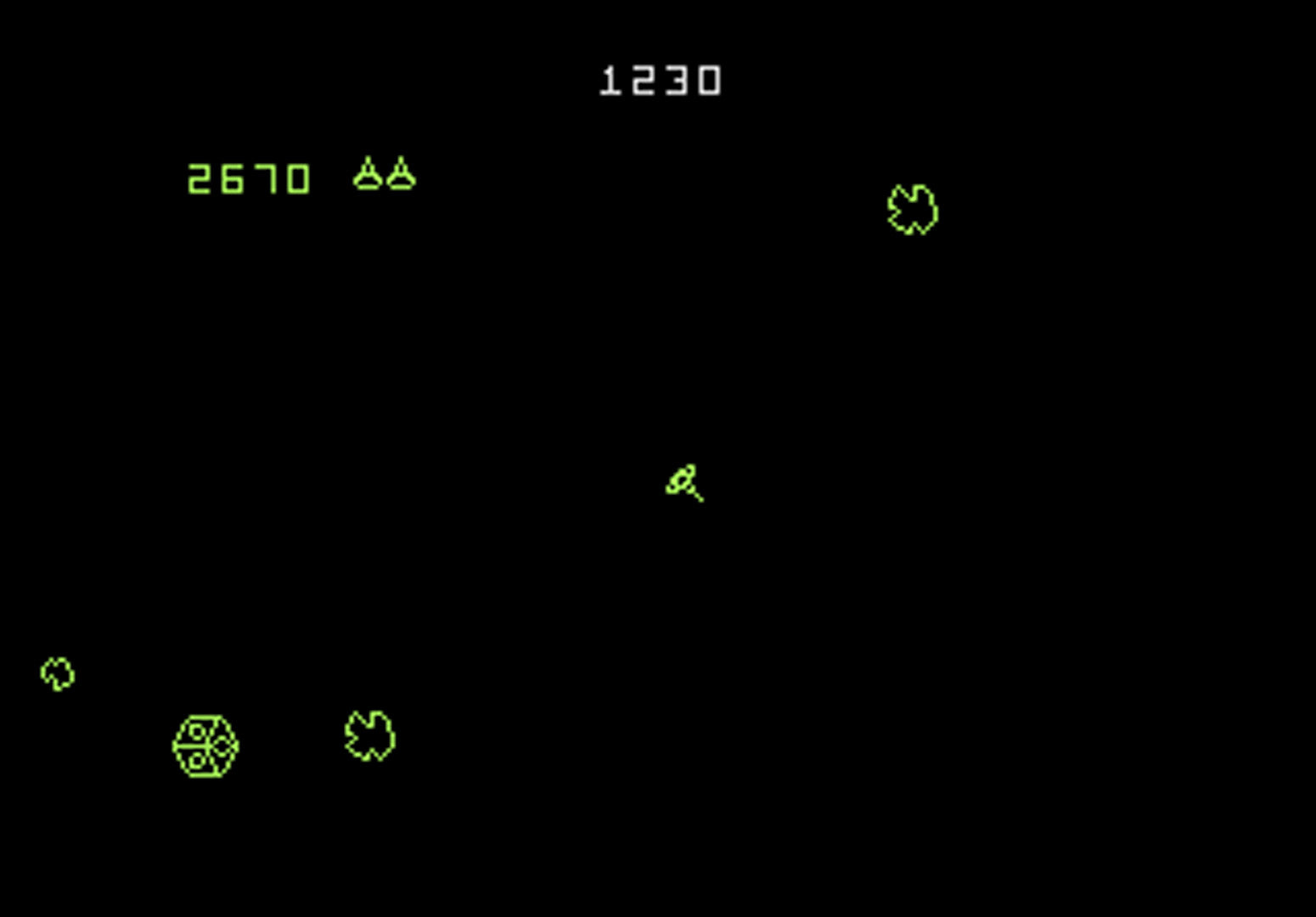 Asteroids Deluxe - Atari 7800 Cartridge - Video Games by Atari The Chelsea Gamer