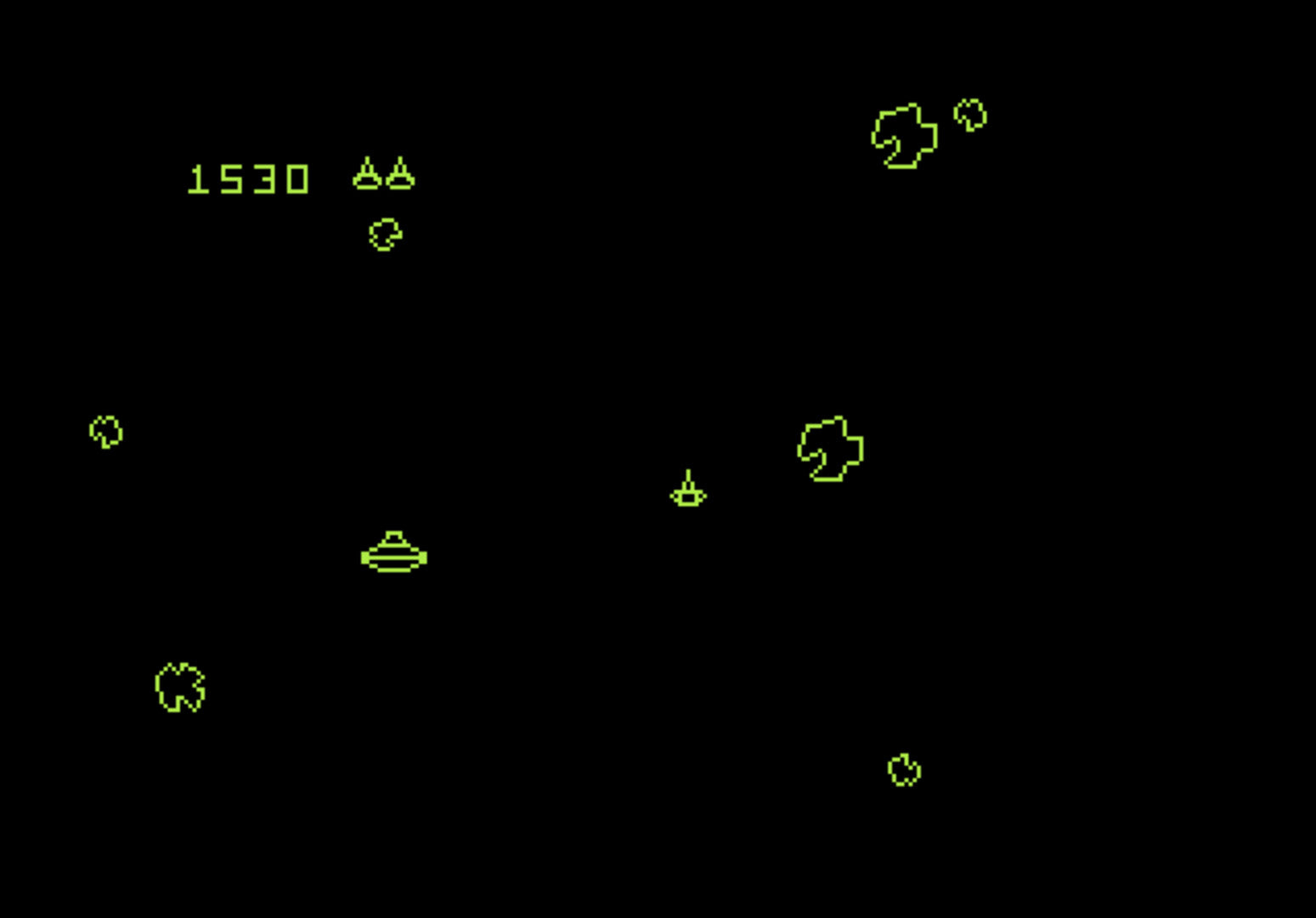Asteroids Deluxe - Atari 7800 Cartridge - Video Games by Atari The Chelsea Gamer