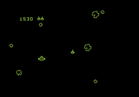 Asteroids Deluxe - Atari 7800 Cartridge - Video Games by Atari The Chelsea Gamer