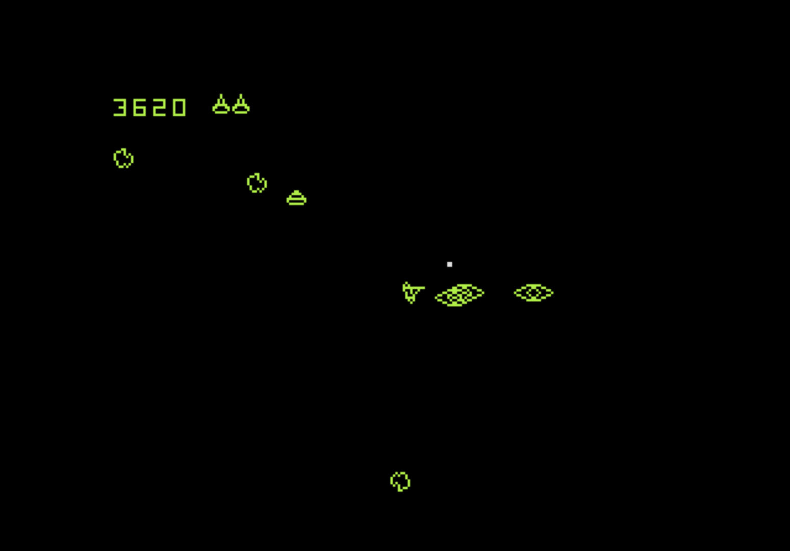 Asteroids Deluxe - Atari 7800 Cartridge - Video Games by Atari The Chelsea Gamer