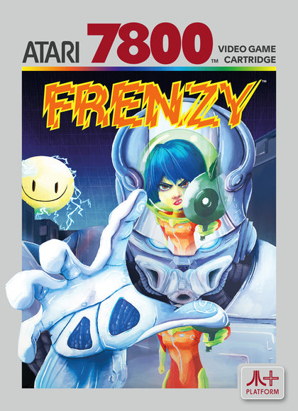 Frenzy - Atari 7800 Cartridge