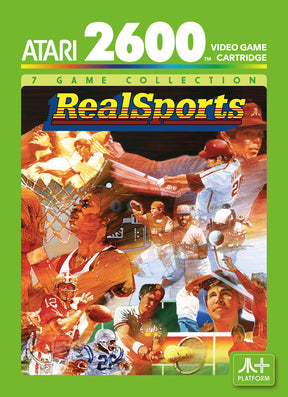 RealSports Collection - Atari 2600 Cartridge - Video Games by Atari The Chelsea Gamer