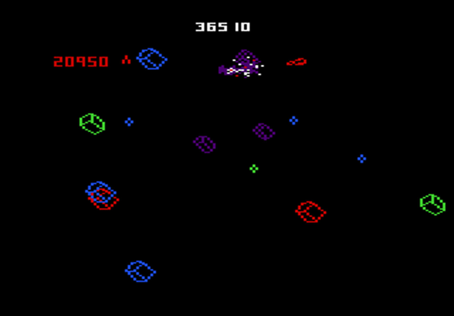 Space Duel - Atari 7800+ Cartridge - Video Games by Atari The Chelsea Gamer