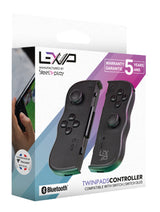 Lexip SteelPlay Twin Pads Controllers - Nintendo Switch - Black - Console Accessories by LEXIP The Chelsea Gamer