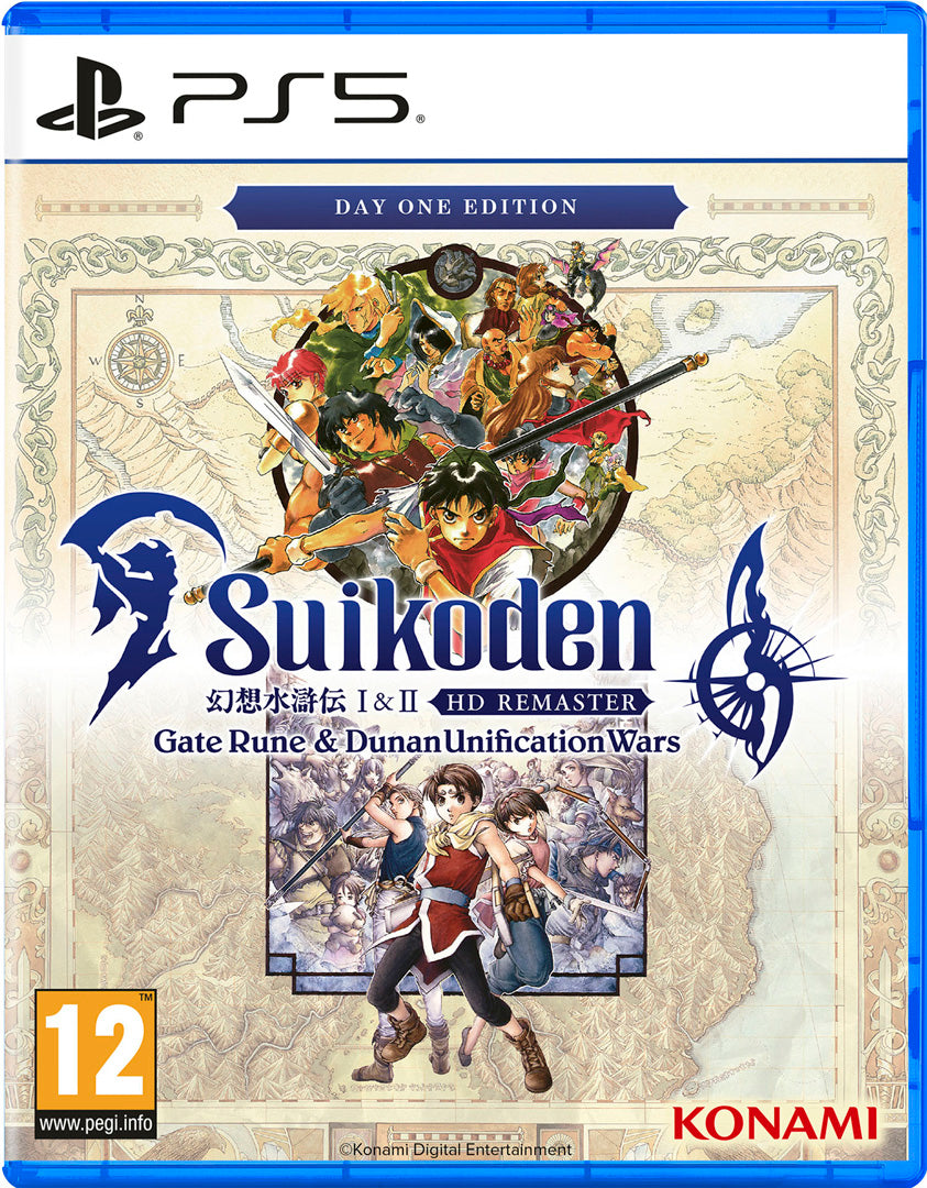 Suikoden I&II HD Remaster: Day 1 Edition - PlayStation 5 - Video Games by Konami The Chelsea Gamer