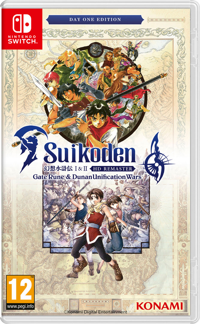 Suikoden I&II HD Remaster: Day 1 Edition - Nintendo Switch - Video Games by Konami The Chelsea Gamer