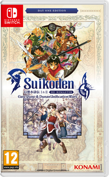 Suikoden I&II HD Remaster: Day 1 Edition - Nintendo Switch