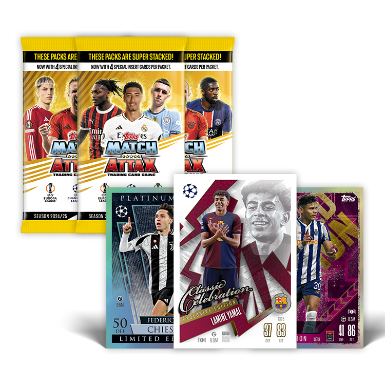 Match Attax 24/25 - Eco Pack (Reduced Packaging Version) - Merchandise by Topps The Chelsea Gamer