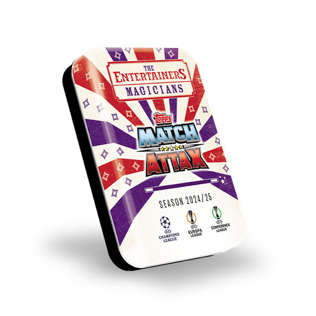 Match Attax Season 24/25 - The Entertainers Magicians - Booster Tin #1 - Merchandise by Topps The Chelsea Gamer