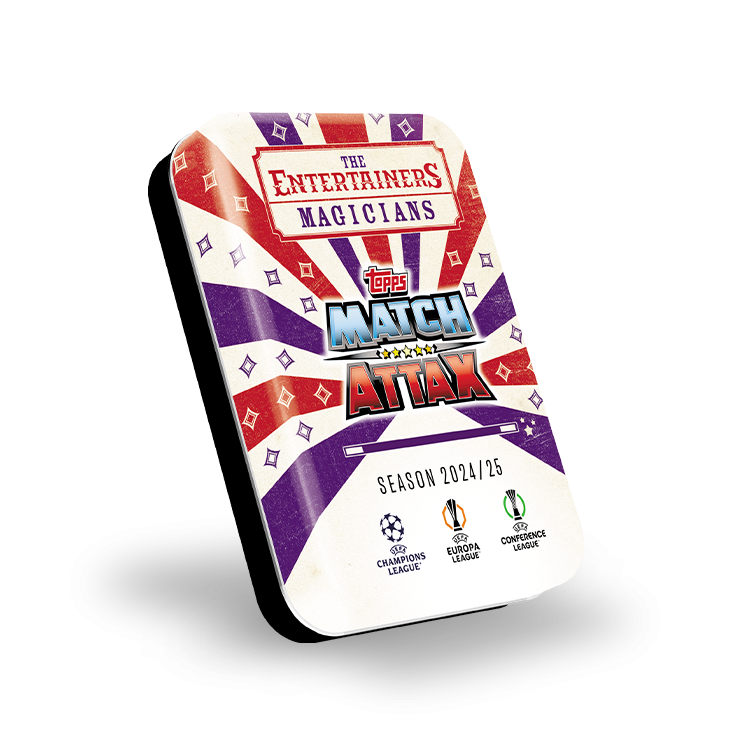 Match Attax Season 24/25 - The Entertainers Magicians - Booster Tin #1 - Merchandise by Topps The Chelsea Gamer