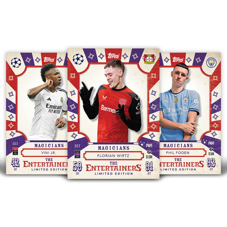 Match Attax Season 24/25 - The Entertainers Magicians - Booster Tin #1 - Merchandise by Topps The Chelsea Gamer