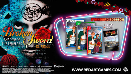 Broken Sword - Shadow of the Templars: Reforged - PlayStation 5 - Video Games by Red Art Games The Chelsea Gamer