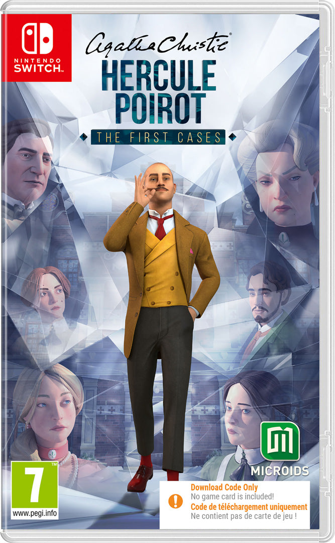 Agatha Christie Hercule Poirot: The First Cases - Nintendo Switch - Code In A Box - Video Games by Maximum Games Ltd (UK Stock Account) The Chelsea Gamer