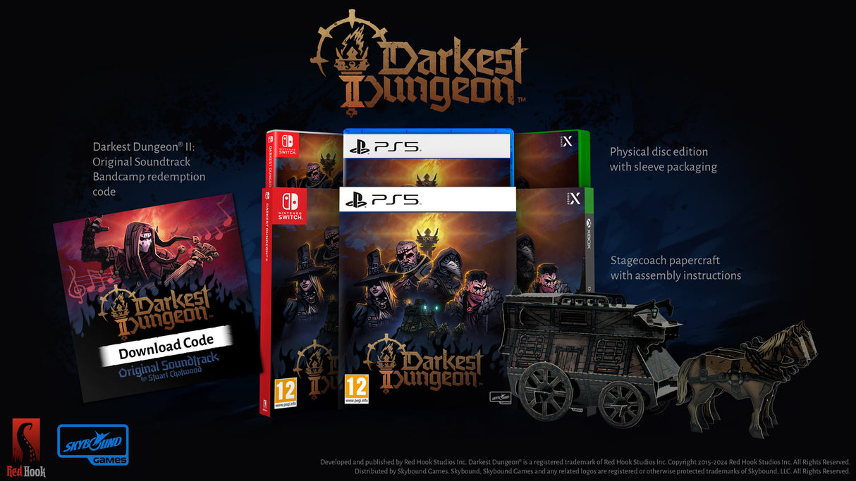 Darkest Dungeon II - PlayStation 5 - Video Games by Skybound Games The Chelsea Gamer