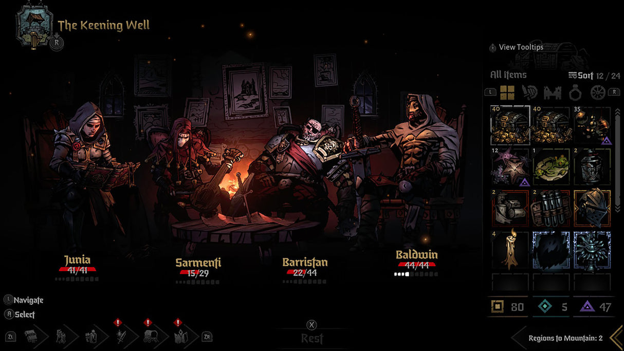 Darkest Dungeon II - Nintendo Switch - Video Games by Skybound Games The Chelsea Gamer