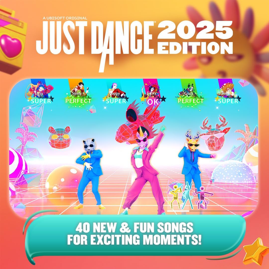 Just Dance 2025 - PlayStation 5 - Code in Box - Video Games by UBI Soft The Chelsea Gamer