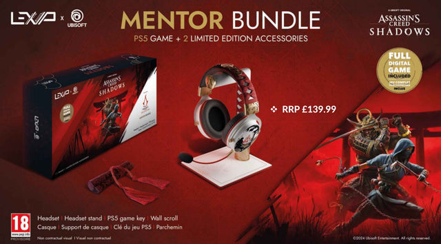 Lexip x Ubisoft Assassin's Creed: Shadows Mentor Bundle - Video Games by LEXIP The Chelsea Gamer