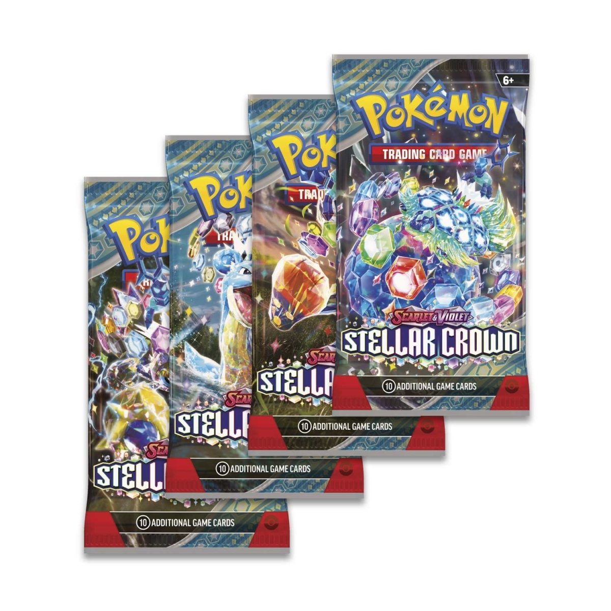 Pokémon TCG: Scarlet & Violet 7 - Stellar Crown - Booster Pack - Merchandise by Pokémon The Chelsea Gamer