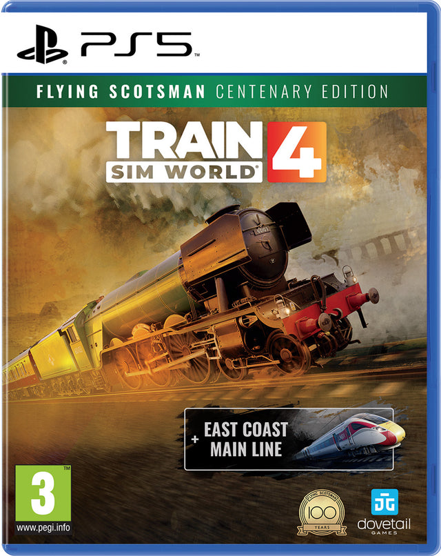 Train Sim World 4 Flying Scotsman Centenary Edition - PlayStation 5 - Video Games by Contact Sales The Chelsea Gamer