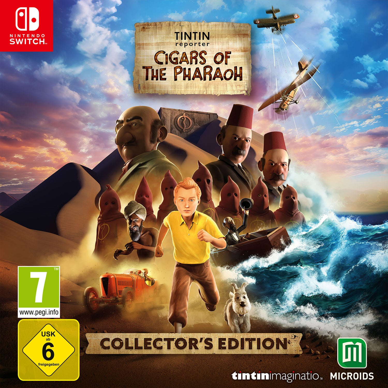 Tintin Reporter: Cigars of the Pharaoh - Collector's Edition - Nintendo Switch - Video Games by Maximum Games Ltd (UK Stock Account) The Chelsea Gamer