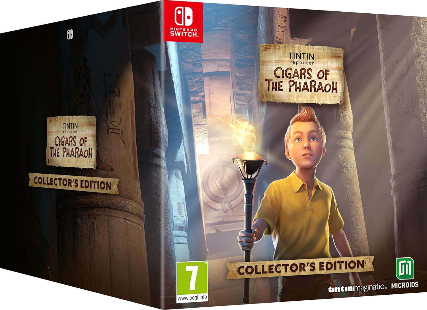 Tintin Reporter: Cigars of the Pharaoh - Collector's Edition - Nintendo Switch - Video Games by Maximum Games Ltd (UK Stock Account) The Chelsea Gamer