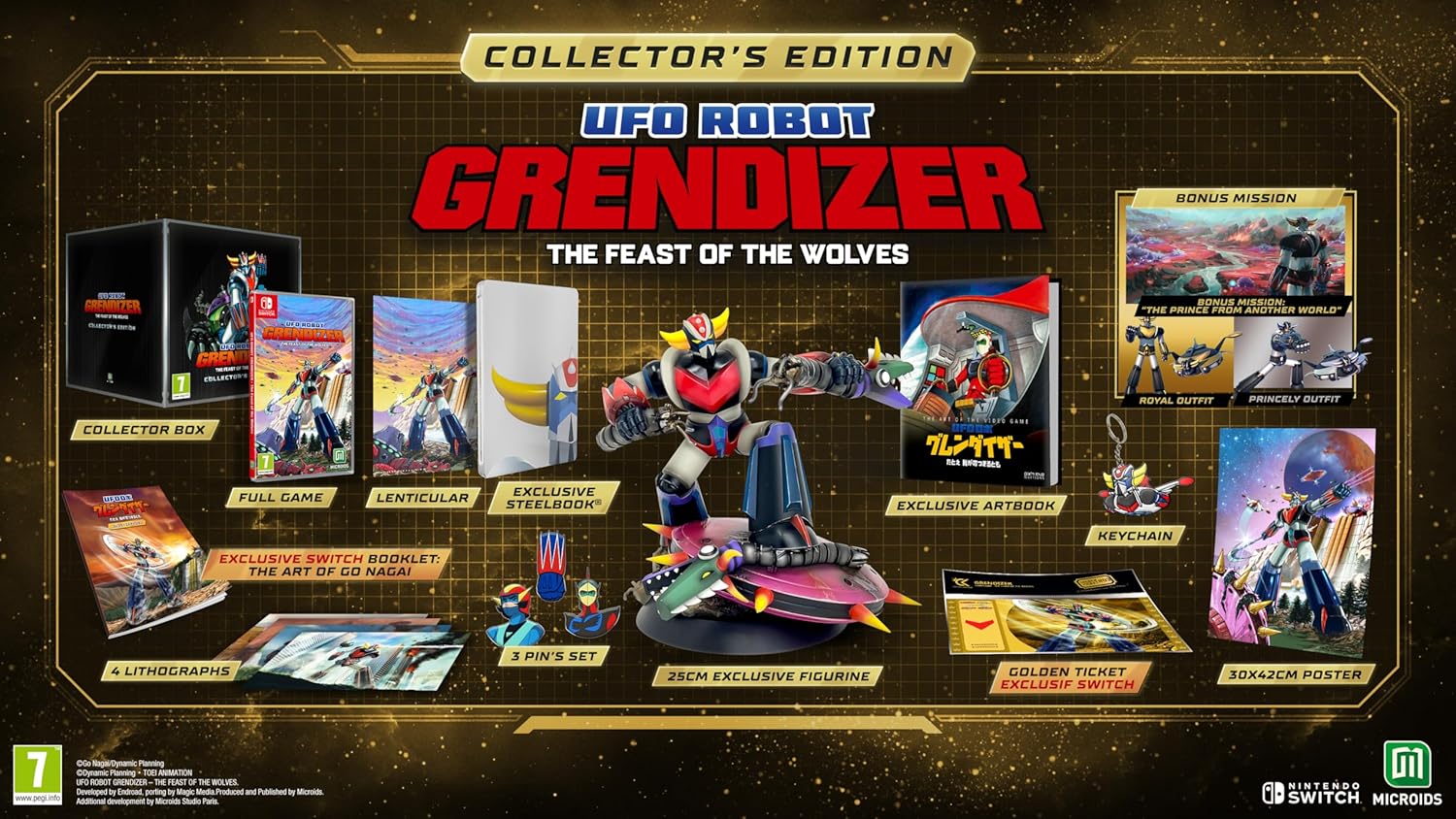 UFO Robot Grendizer: The Feast of the Wolves - Collector's Edition - Nintendo Switch - Video Games by U&I The Chelsea Gamer