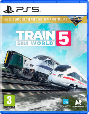 Train Sim World 5 - PlayStation 5 - Video Games by Maximum Games Ltd (UK Stock Account) The Chelsea Gamer