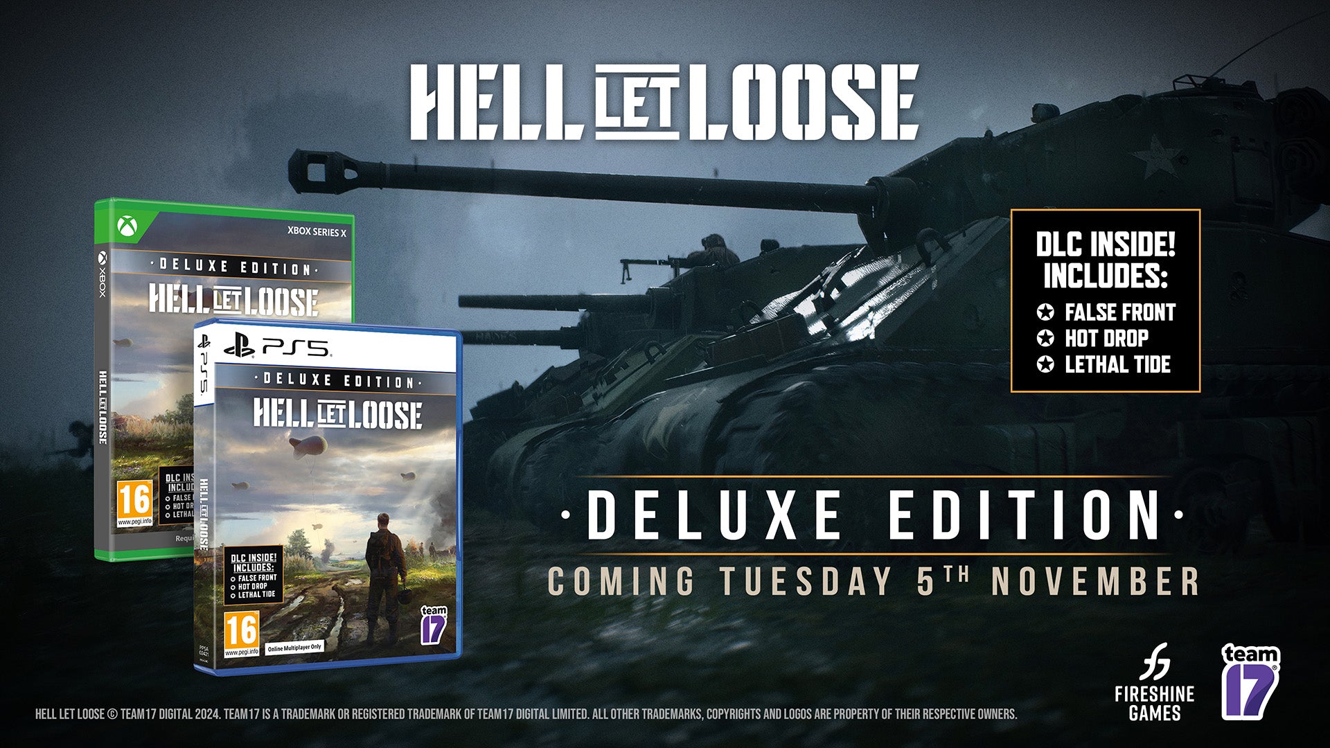 Hell Let Loose Deluxe Edition - Xbox Series X - Video Games by Fireshine Games The Chelsea Gamer
