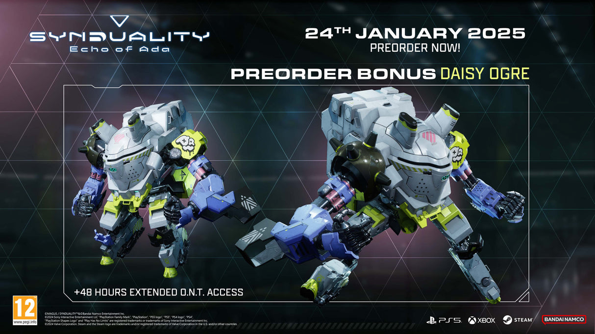 Synduality: Echo of Ada - PlayStation 5 - Video Games by Bandai Namco Entertainment The Chelsea Gamer