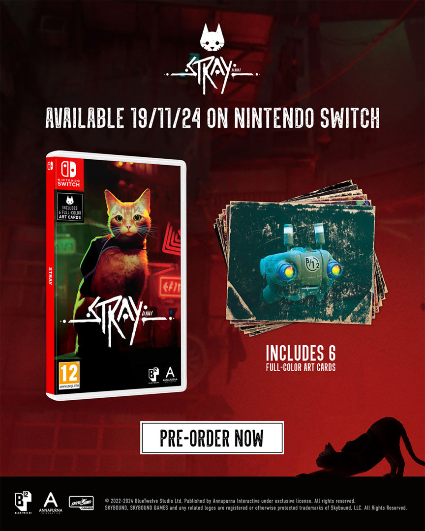 Stray - Nintendo Switch - Video Games by Skybound Games The Chelsea Gamer