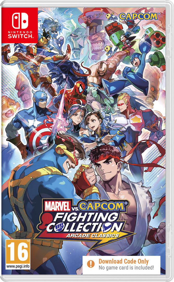Marvel vs Capcom Fighting Collection: Arcade Classics - Nintendo Switch - Code In A Box - Video Games by Capcom The Chelsea Gamer