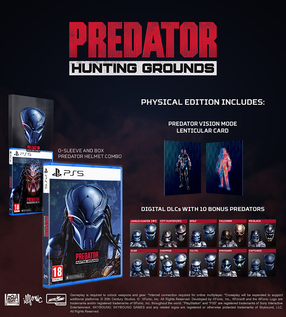 Predator Hunting Grounds - PlayStation 5 - Video Games by Skybound Games The Chelsea Gamer