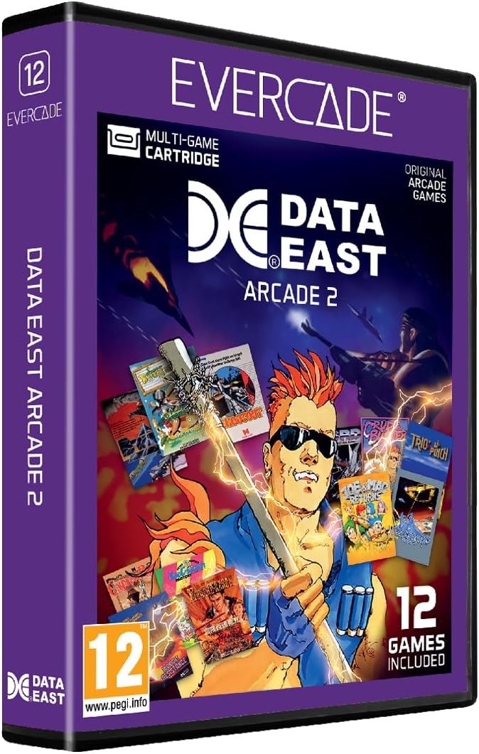 Data East Arcade Collection 2 - Evercade - Video Games by Blaze The Chelsea Gamer