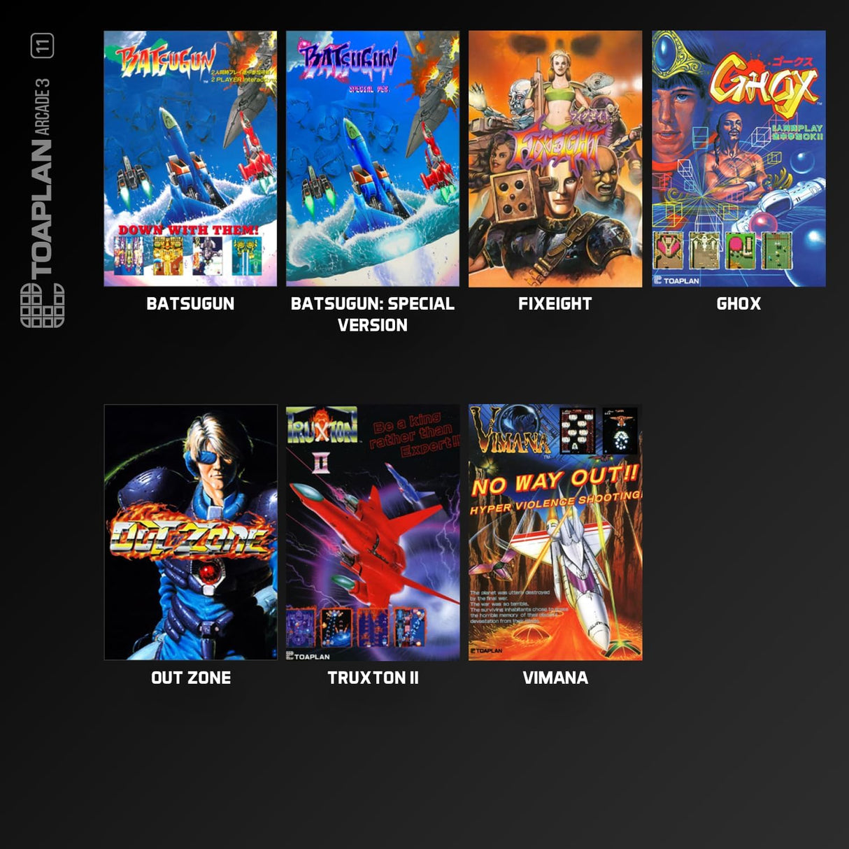 Toaplan Arcade Collection 3 - Evercade - Video Games by Blaze The Chelsea Gamer