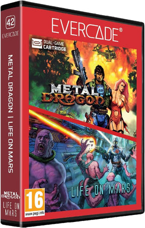 Metal Dragon / Life on Mars - Evercade - Video Games by Blaze The Chelsea Gamer