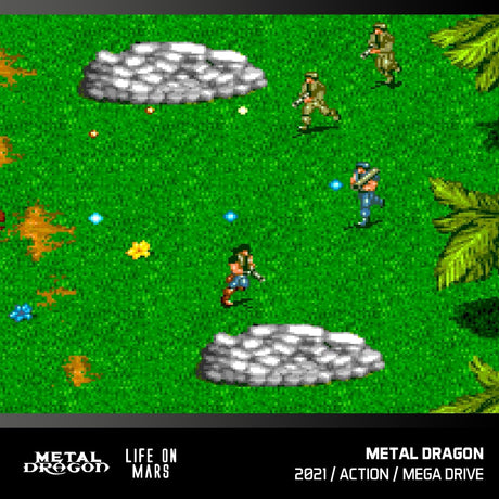 Metal Dragon / Life on Mars - Evercade - Video Games by Blaze The Chelsea Gamer