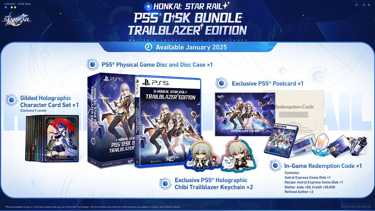Honkai: Star Rail - Trailblazer Edition - PlayStation 5 - Video Games by U&I The Chelsea Gamer