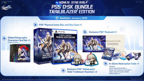 Honkai: Star Rail - Trailblazer Edition - PlayStation 5 - Video Games by U&I The Chelsea Gamer