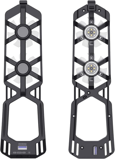 Maxx Tech - RGB Auto Temperature Controlled Cooling Fan For PS5 Slim - Console Accessories by Maxx Tech The Chelsea Gamer