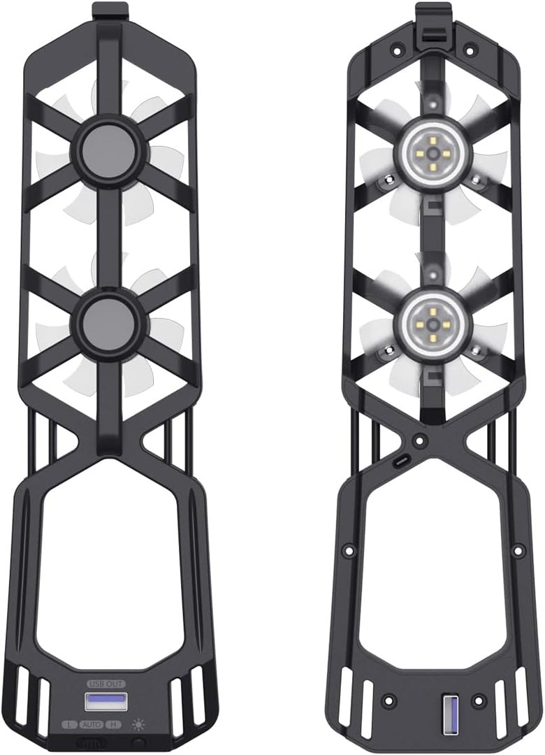 Maxx Tech - RGB Auto Temperature Controlled Cooling Fan For PS5 Slim - Console Accessories by Maxx Tech The Chelsea Gamer