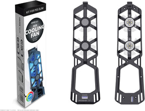 Maxx Tech - RGB Auto Temperature Controlled Cooling Fan For PS5 Slim - Console Accessories by Maxx Tech The Chelsea Gamer