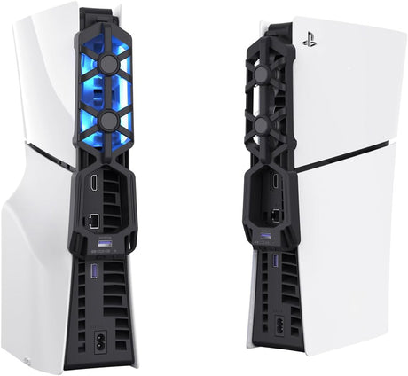 Maxx Tech - RGB Auto Temperature Controlled Cooling Fan For PS5 Slim - Console Accessories by Maxx Tech The Chelsea Gamer